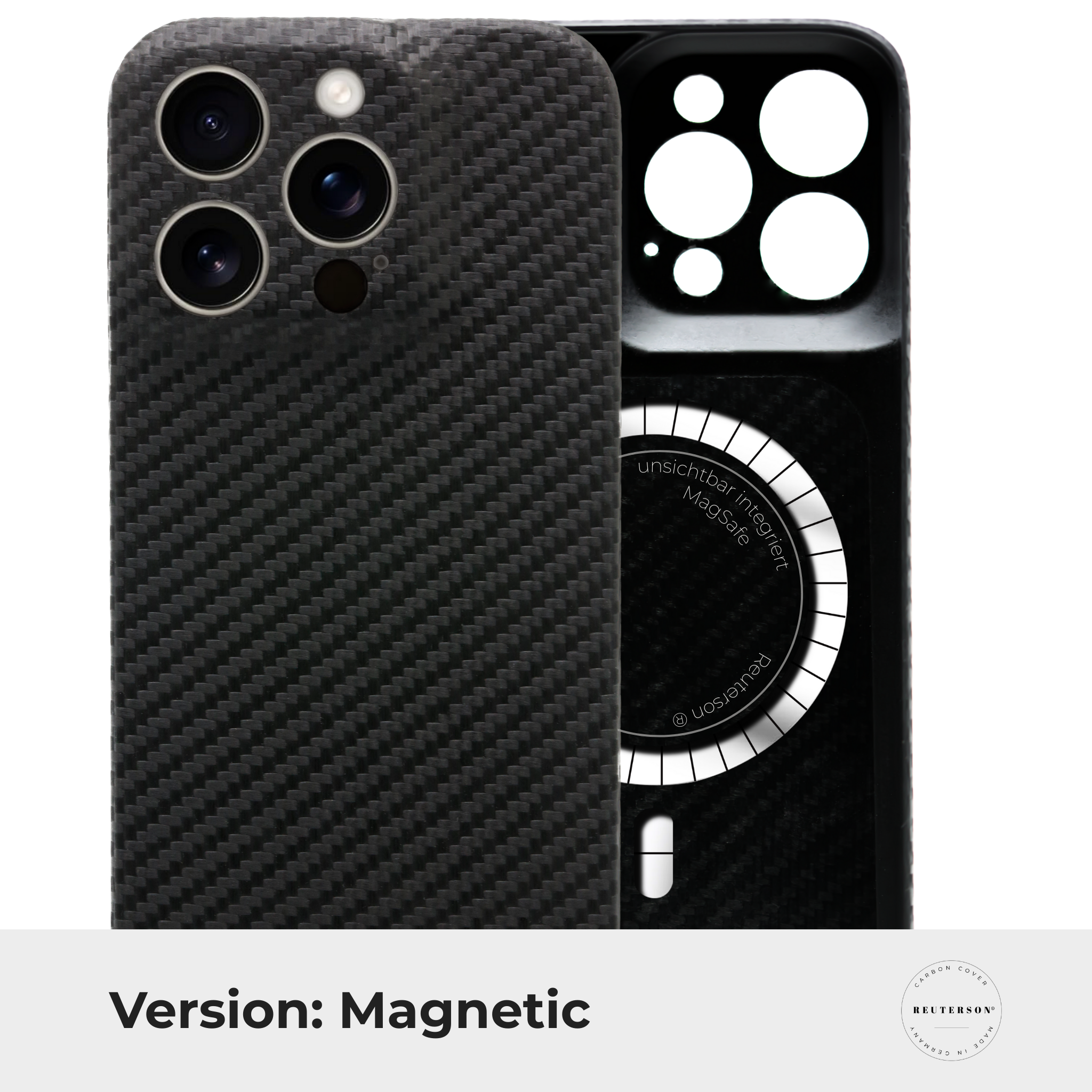 Carbon Cover iPhone 16 Pro Max