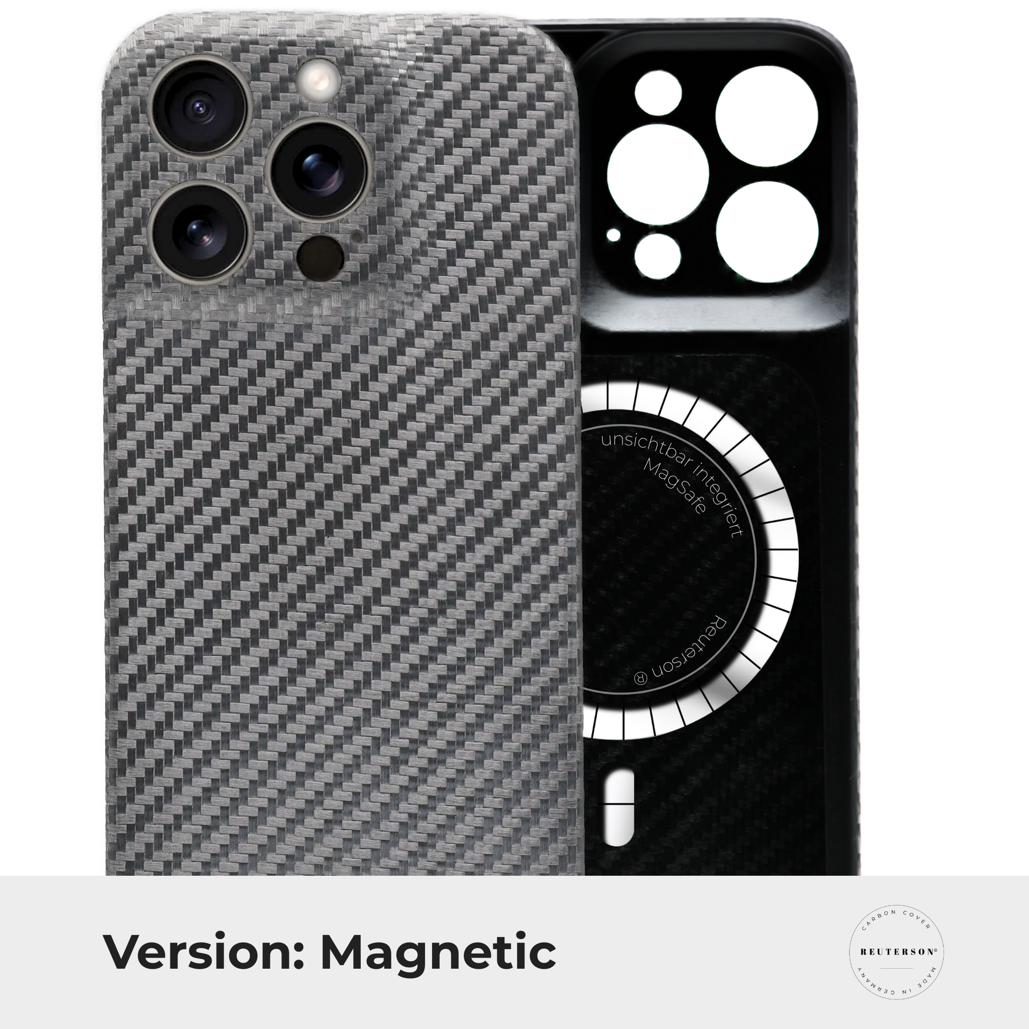 Carbon Cover iPhone 16 Pro